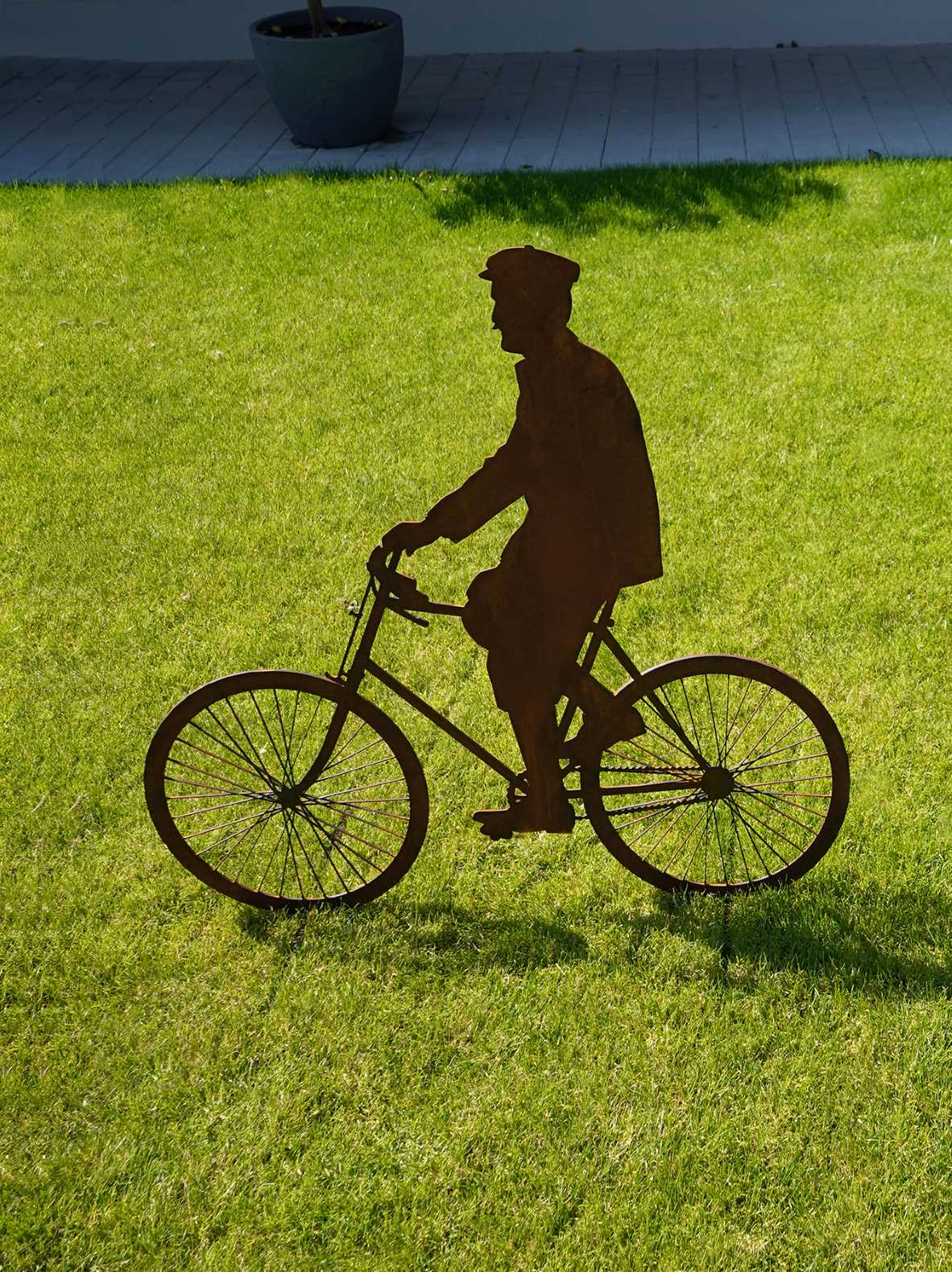 Fahrradfahrer -Gustav-