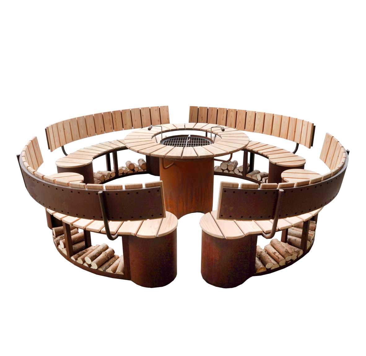 Barbecue/Fire Pit -Freiburg- Deluxe