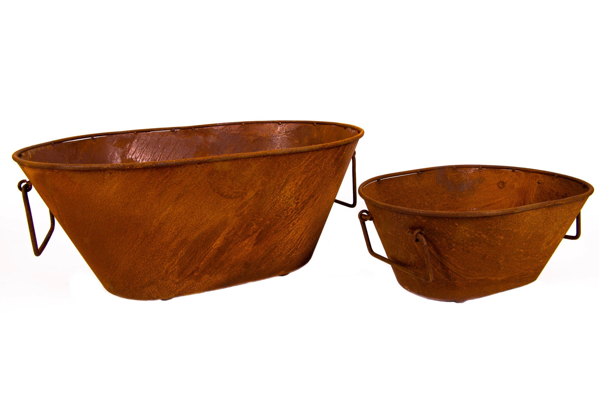 Planter with handle, set of 2