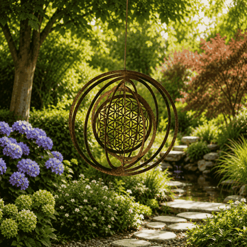 The Original! "Flower of Life" Wind Chime