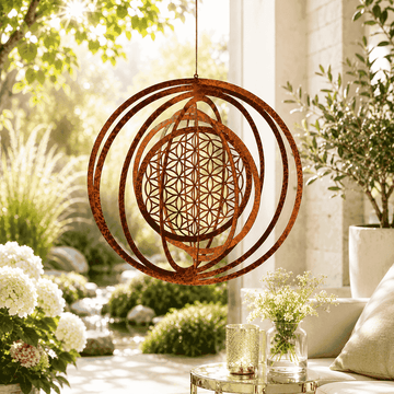 The Original! "Flower of Life" Wind Chime