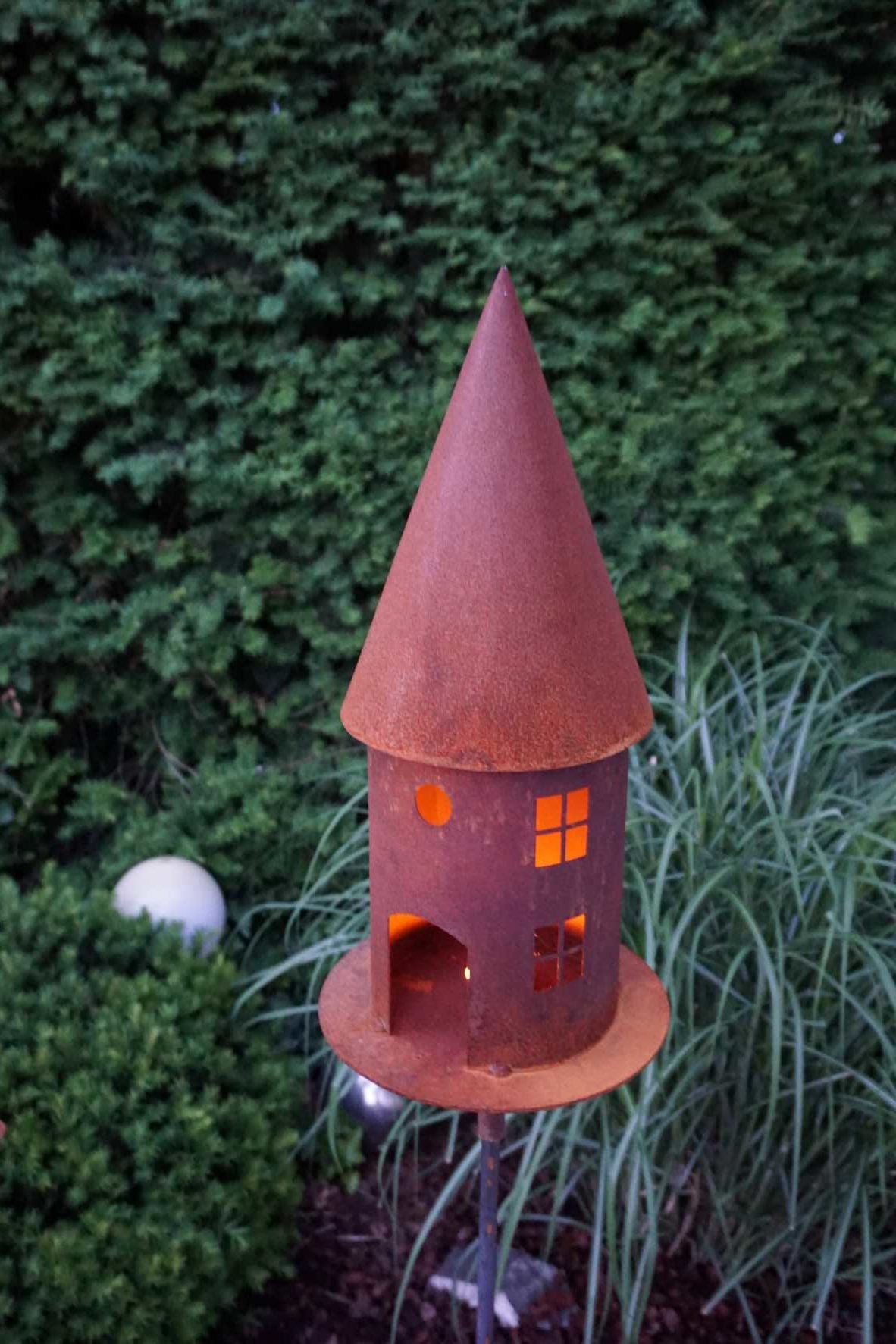 Deko-Vogelhaus rund