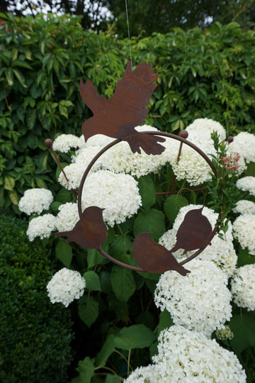 Ring with 4 Birds