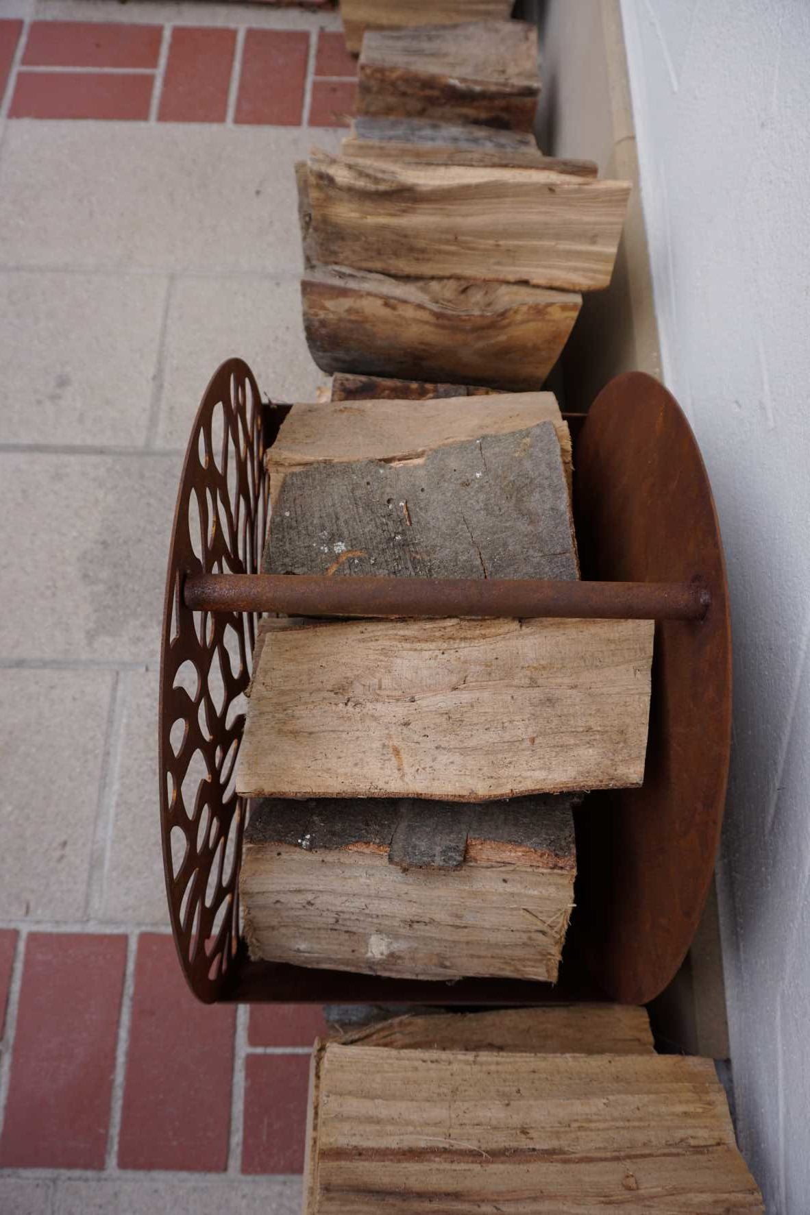 "Tree of Life" wooden shelf