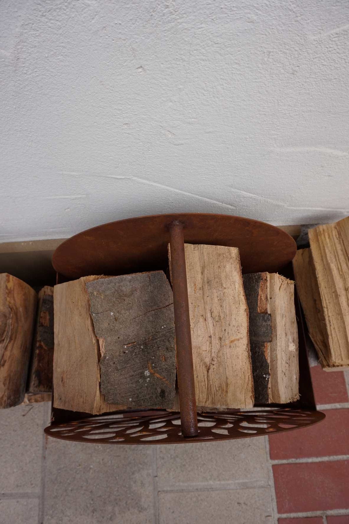 "Tree of Life" wooden shelf