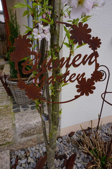 Sign "Flower Garden"