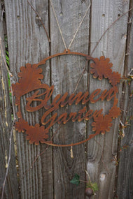 Sign "Flower Garden"