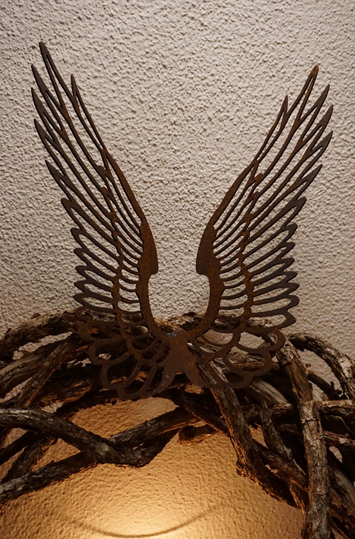 Filigrane Engelsflügel