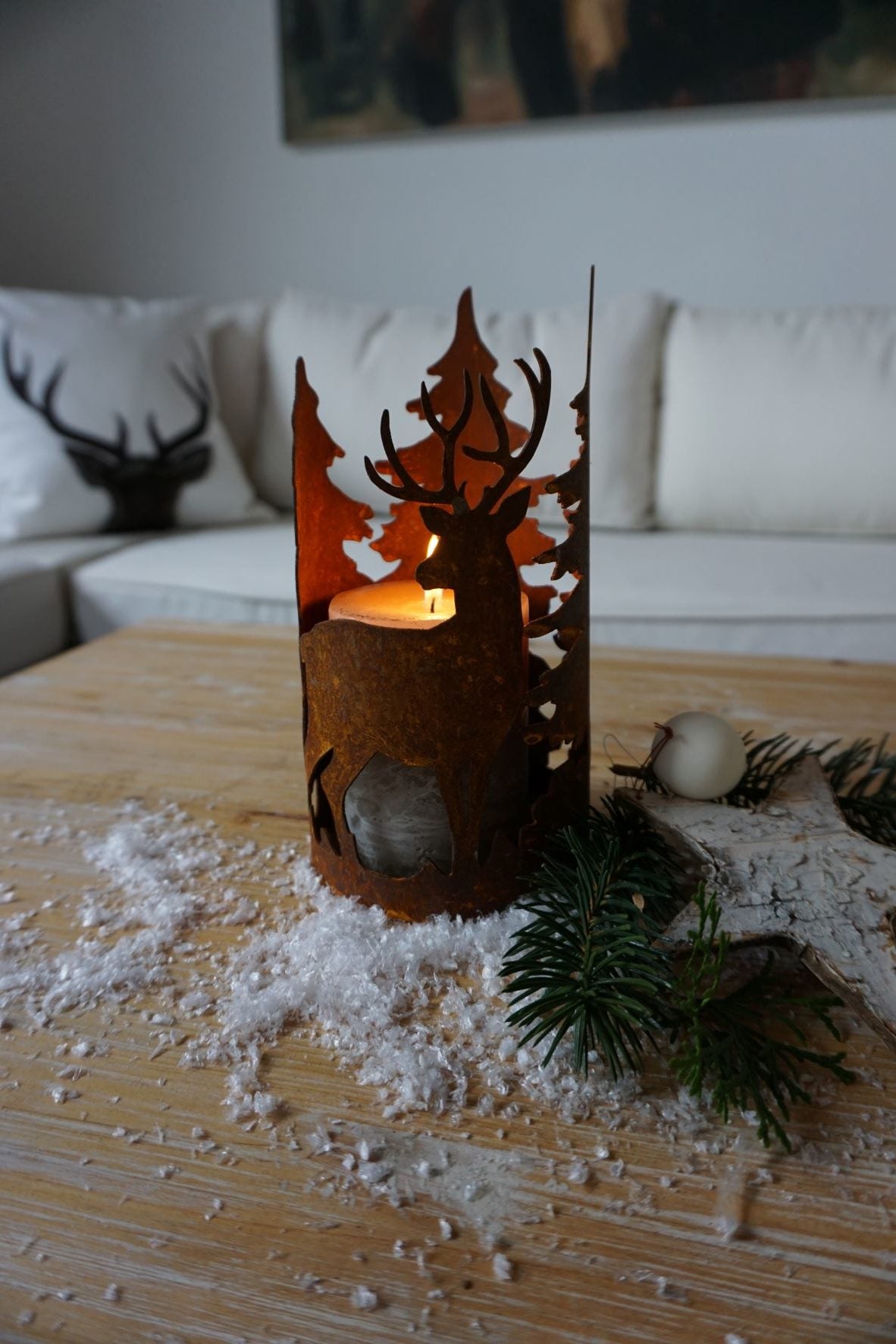 "Forest" - Ring with a forest scene