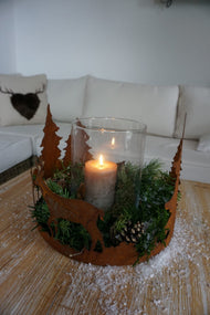 "Forest" Ring with large forest scene