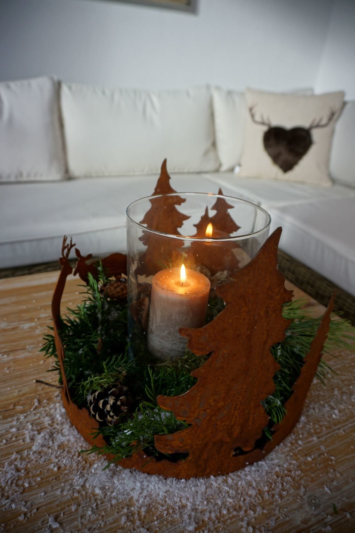 "Forest" Ring with large forest scene