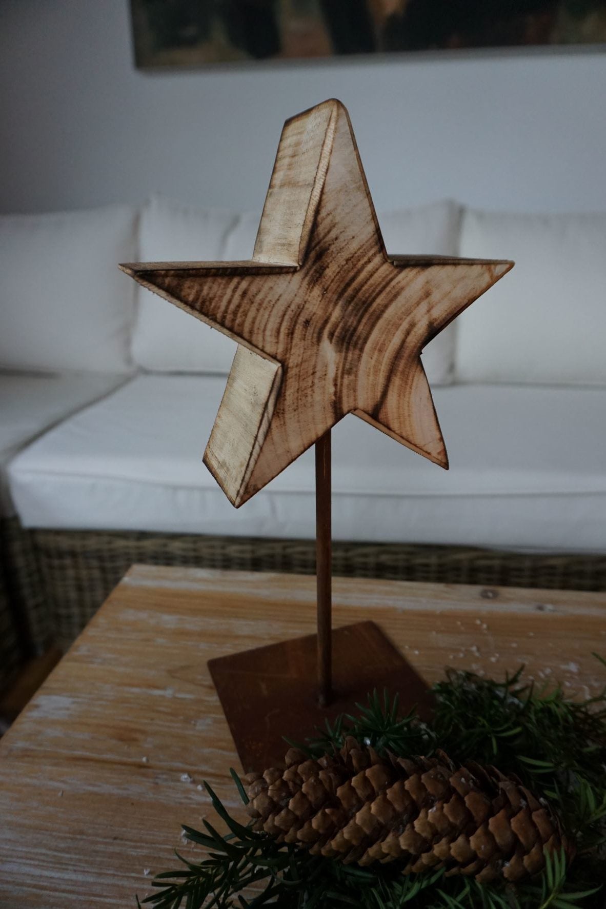 Wooden star "Joni"