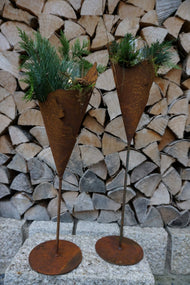 Metalltüten auf Ständer 2er Set