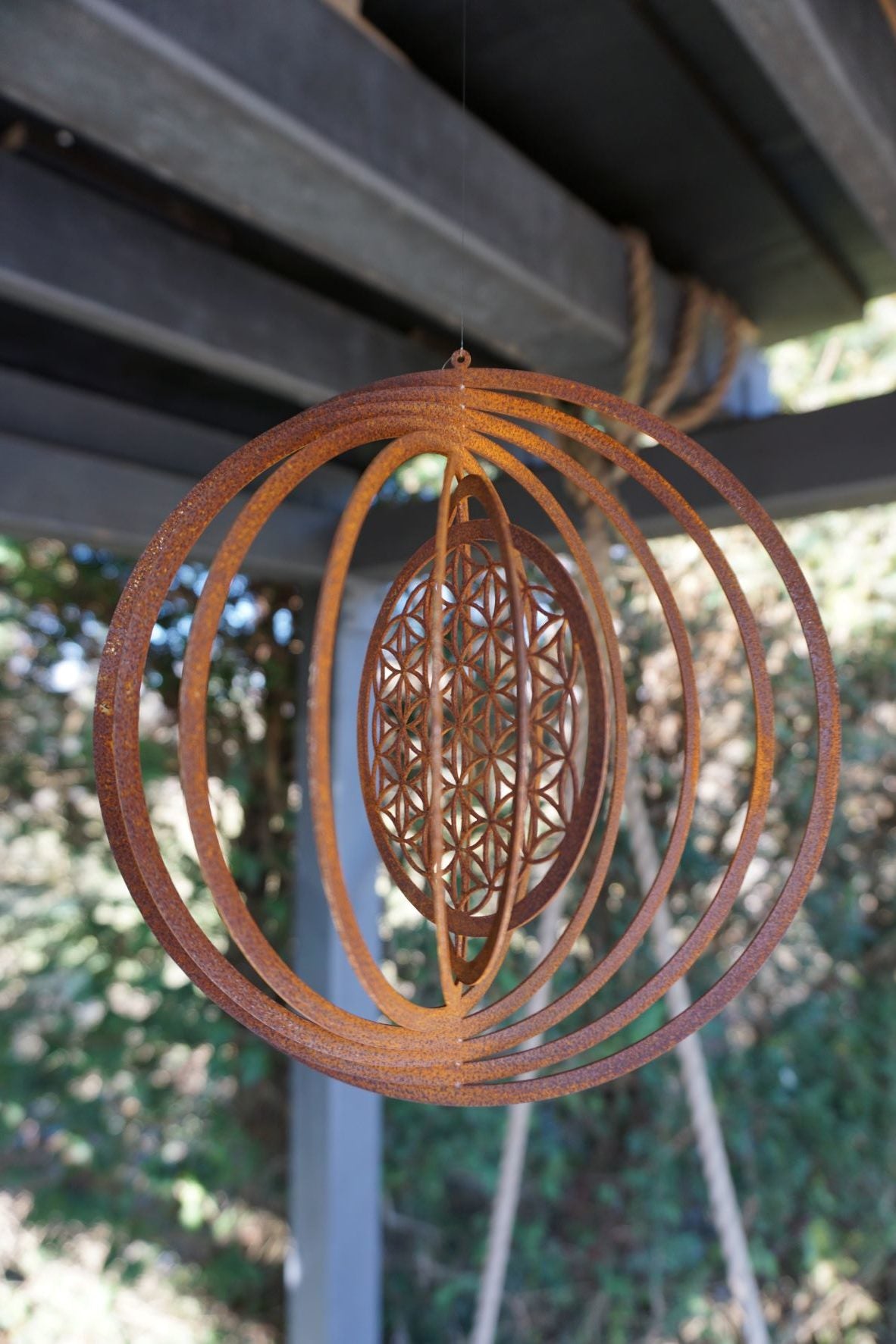 The Original! "Flower of Life" Wind Chime