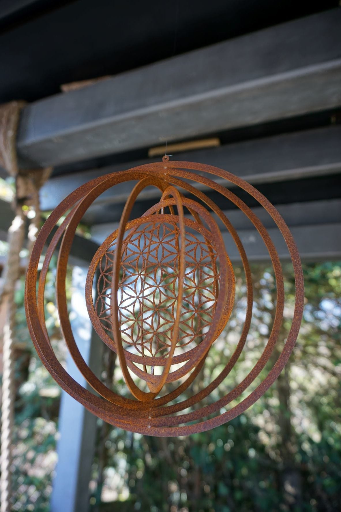 The Original! "Flower of Life" Wind Chime