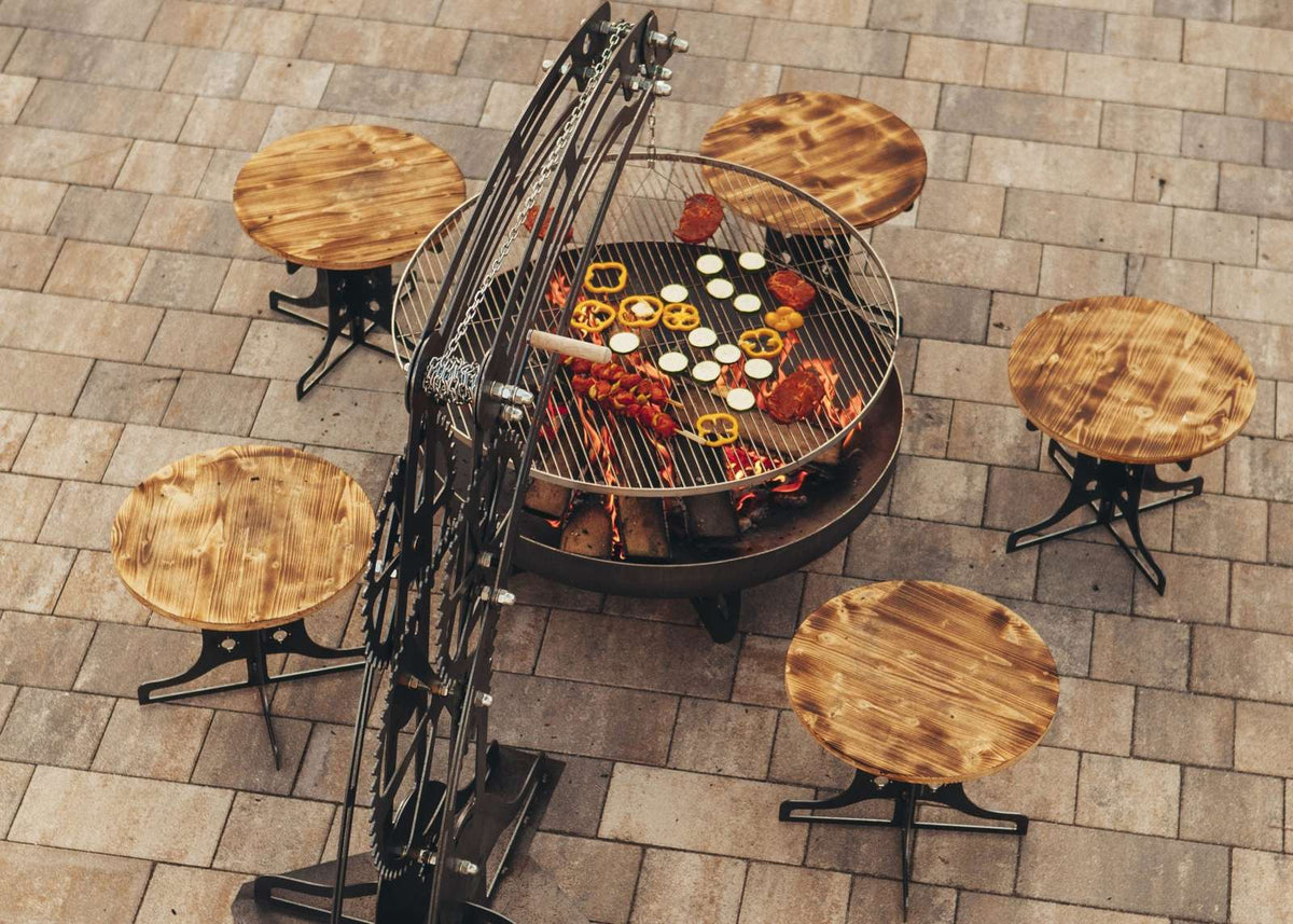 Feuerstelle und Grill - Industrie -
