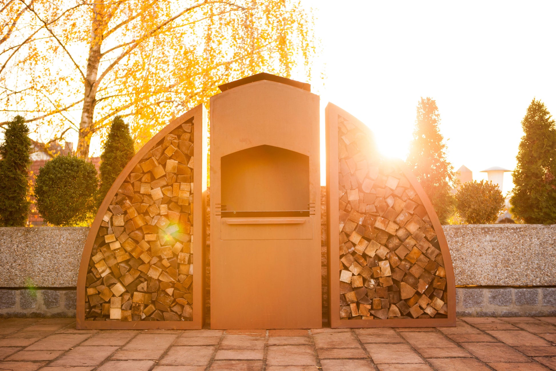 Charcoal grill - Meridian - Grilling with rustic charm