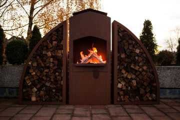Barbecue au charbon de bois - Meridian - Griller avec un charme rustique