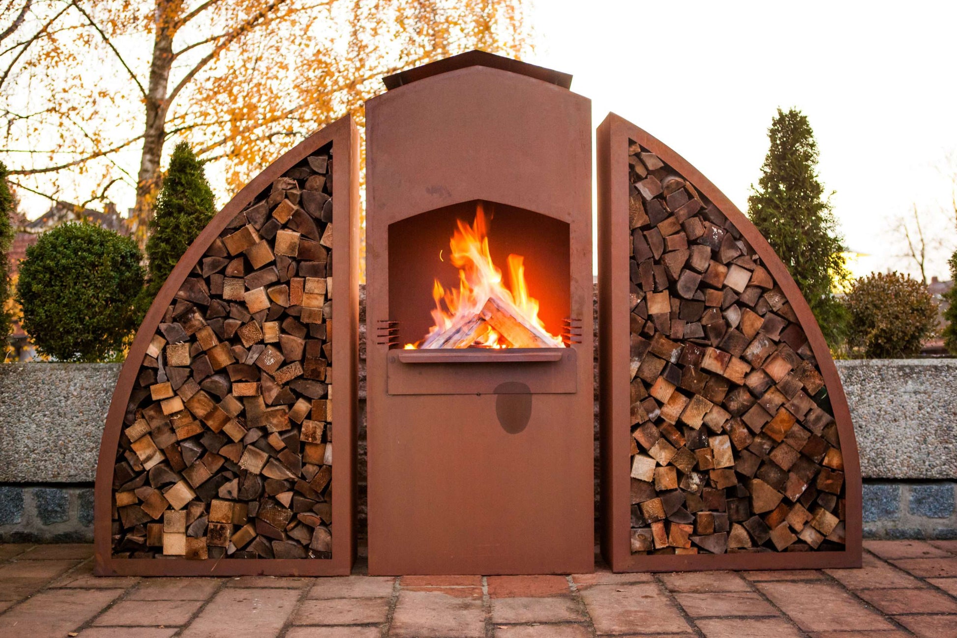 Charcoal grill - Meridian - Grilling with rustic charm