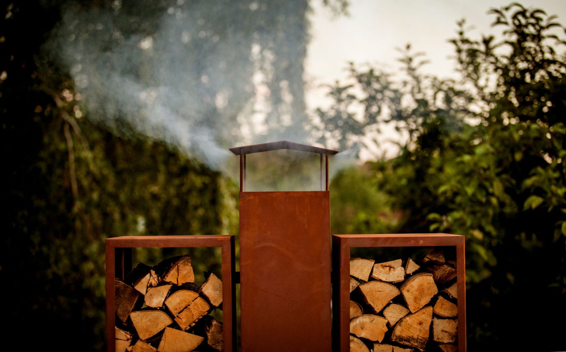 Gartenkamin - Twin -