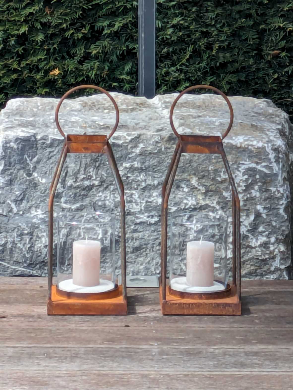 Lantern "Manoa" Rust