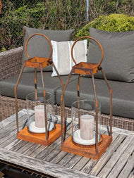 Lantern "Manoa" Rust