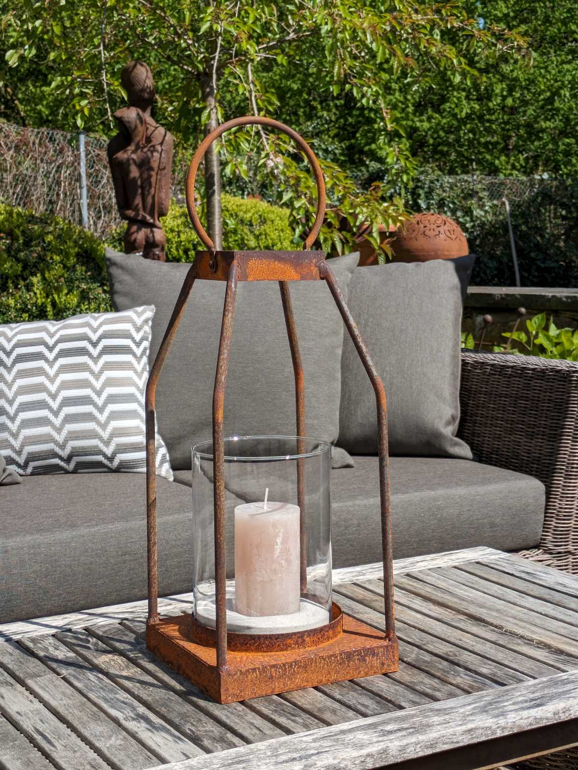 Lantern "Manoa" Rust