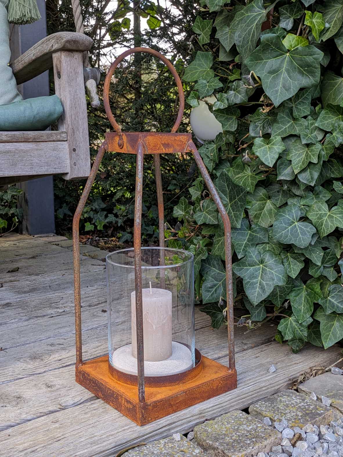 Lantern "Manoa" Rust