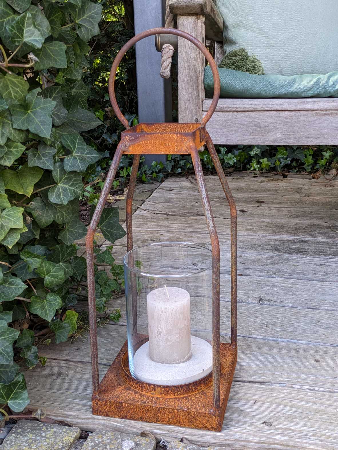 Lantern "Manoa" Rust