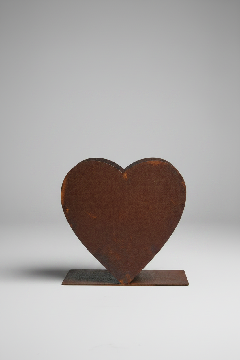Patina Planter Heart small