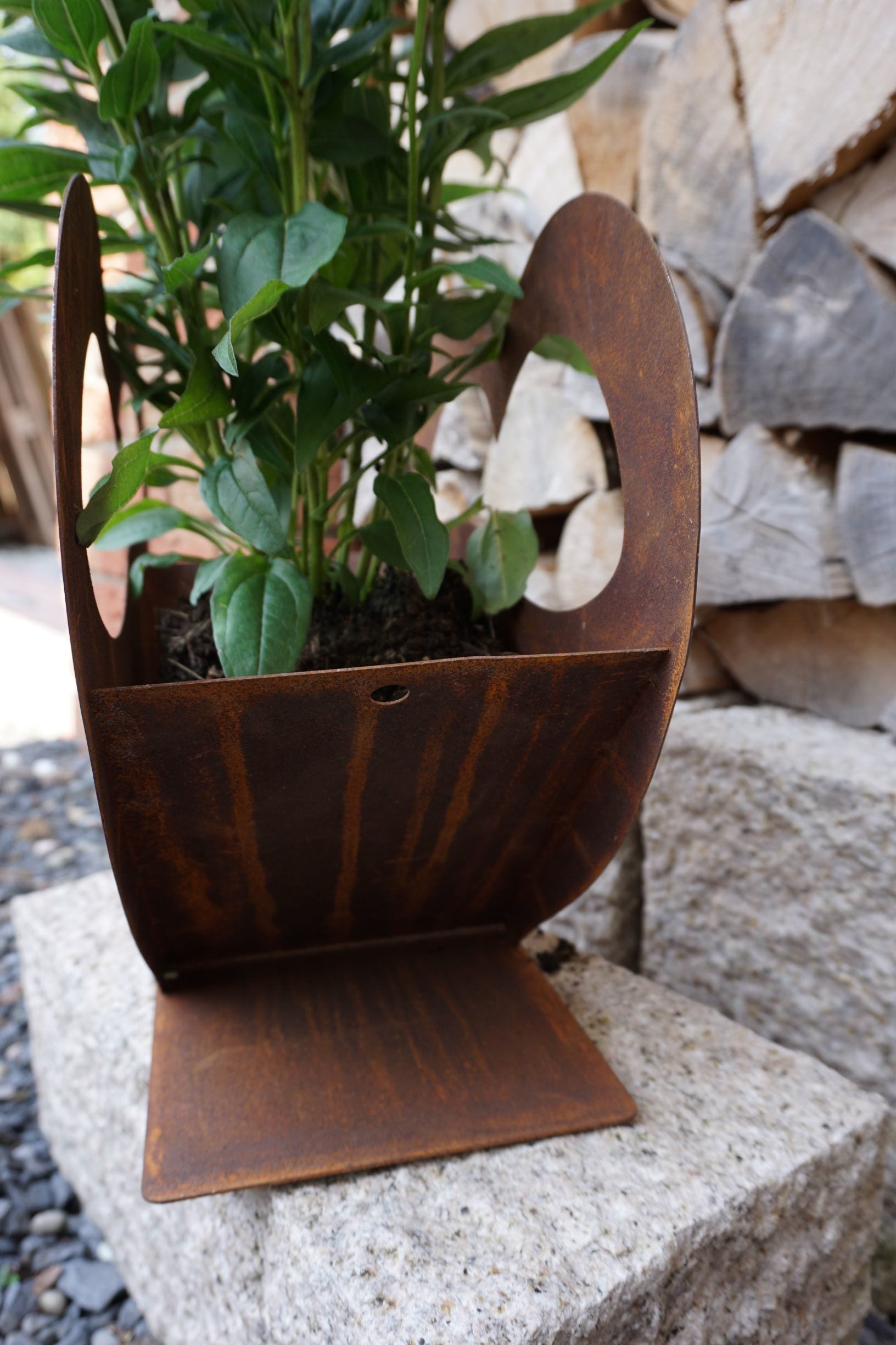 Large Heart Planter