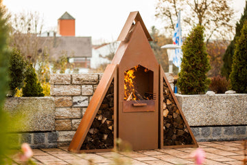 Barbecue pyramidale