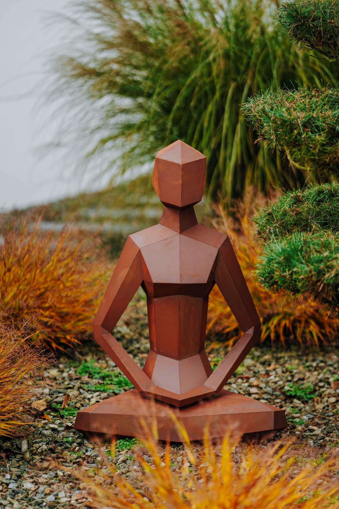 Noble Rust Sculpture - Balance -