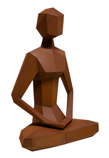 Sculpture en acier Corten - Équilibre -