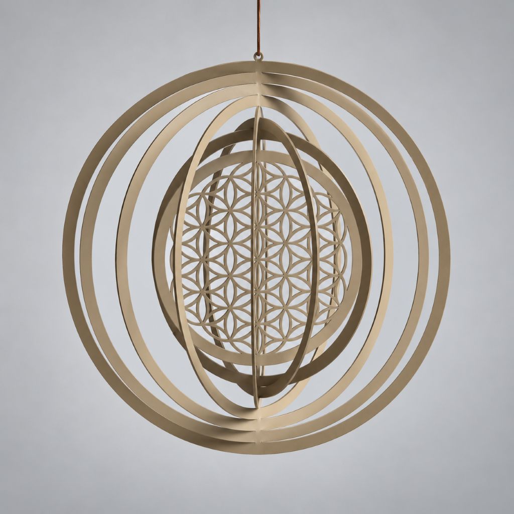 The Original! "Flower of Life" Wind Chime