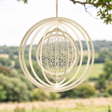 The Original! "Flower of Life" Wind Chime