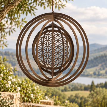 The Original! "Flower of Life" Wind Chime