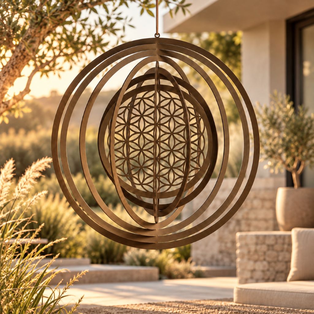 The Original! "Flower of Life" Wind Chime