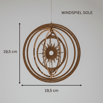 Wind chime "Sole"