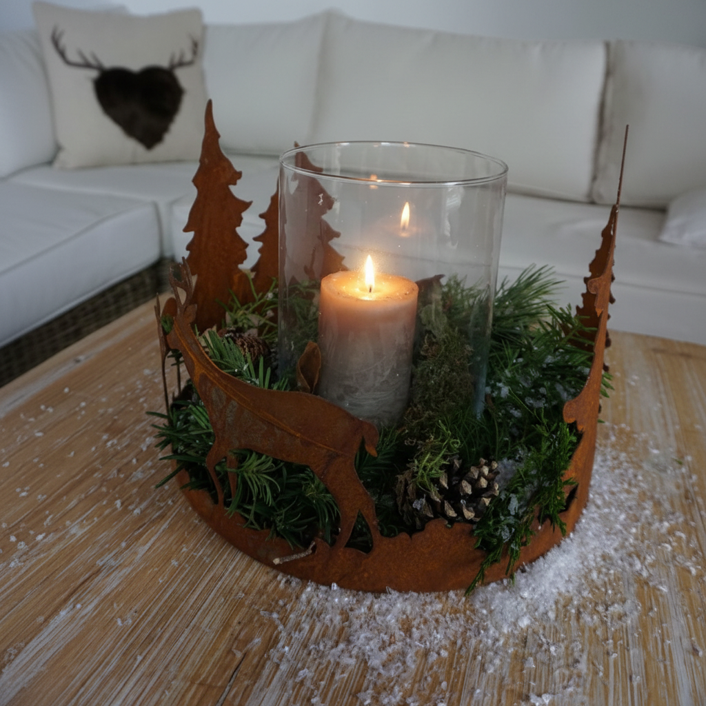 "Forest" Ring with large forest scene