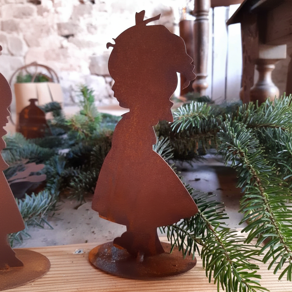 Kind -Lotta- auf Bodenplatte