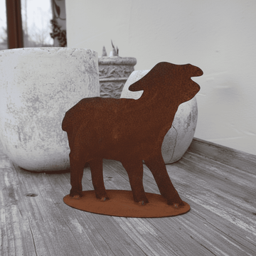 Lamb on platter