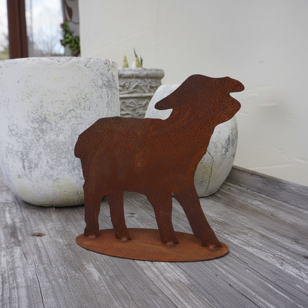 Lamb on platter