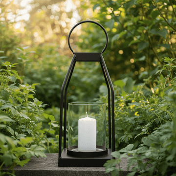 Lantern "Manoa" black