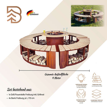 Barbecue/Foyer -Fribourg-