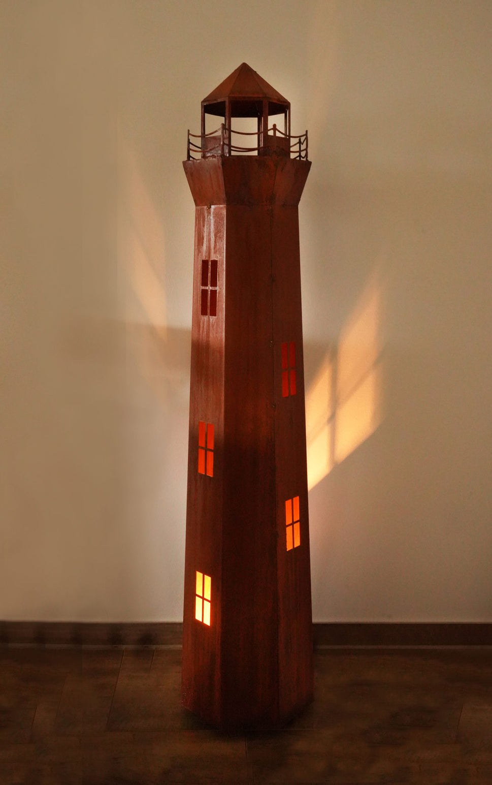 Edelrost Leuchtturm