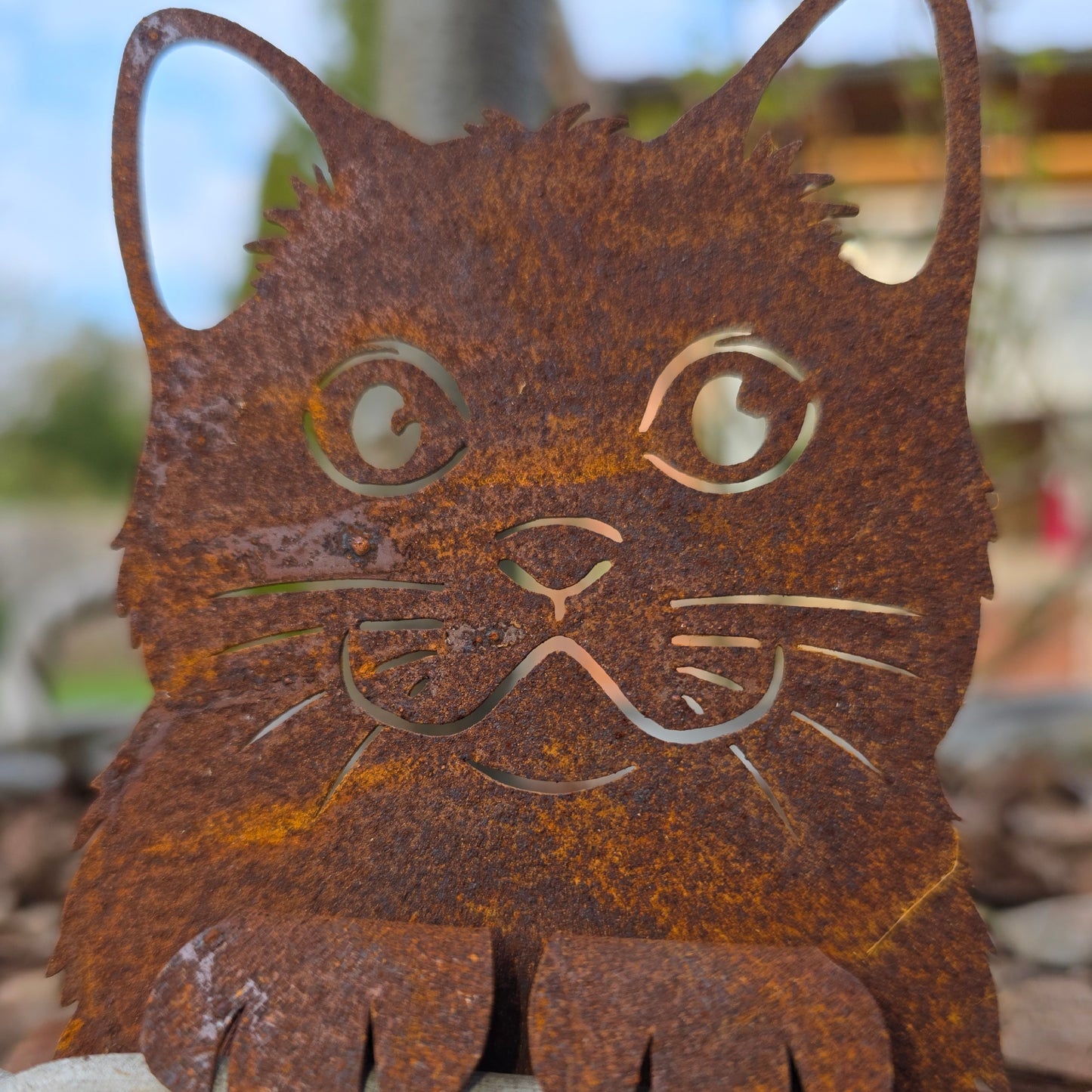 Katze Mona im Korb