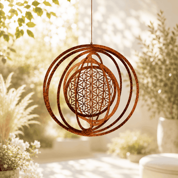 The Original! "Flower of Life" Wind Chime