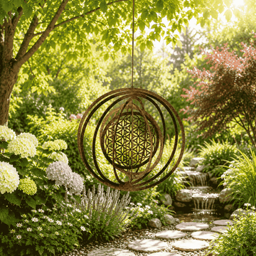 The Original! "Flower of Life" Wind Chime