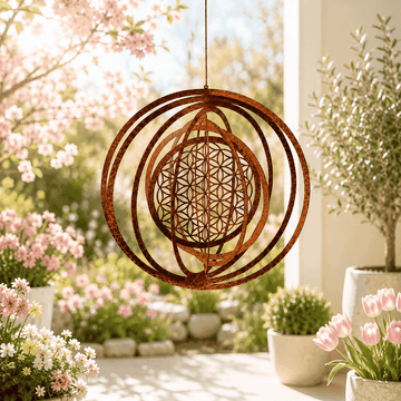 The Original! "Flower of Life" Wind Chime